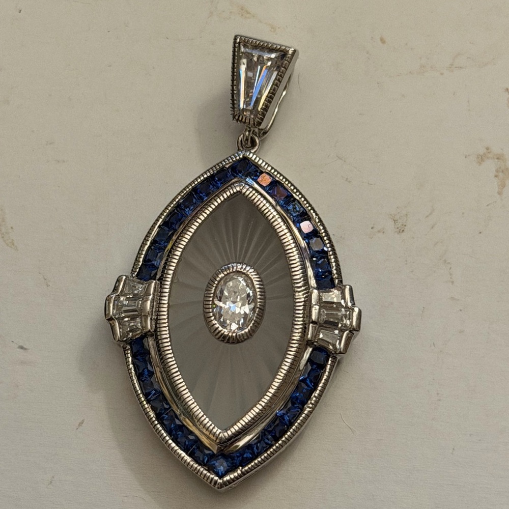 Vintage Camphor glass Pendant